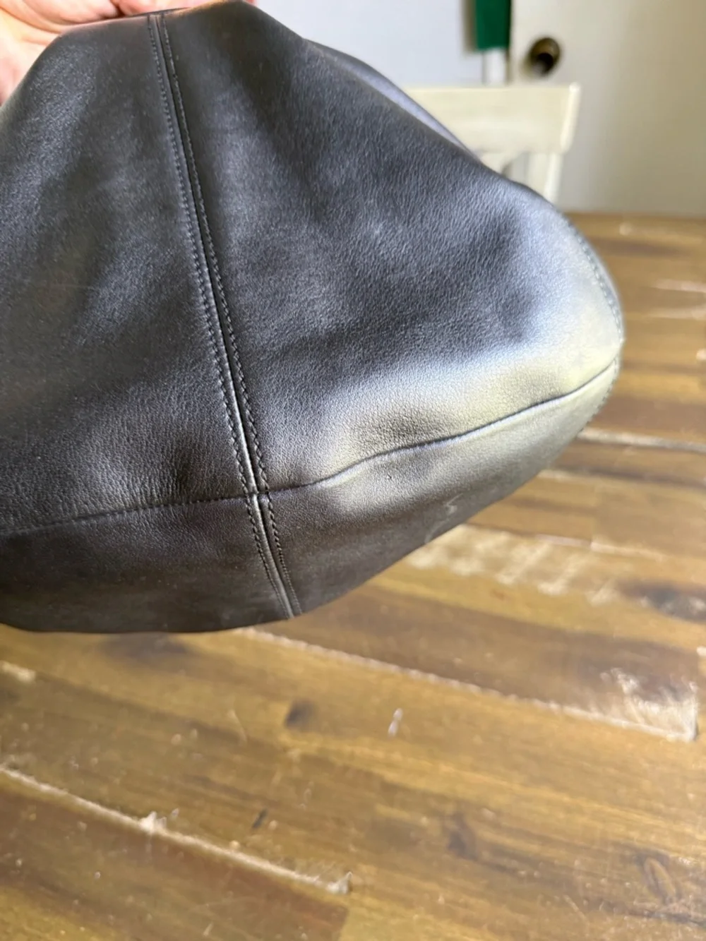 Coach Legacy Vintage Black Leather Hobo Black
